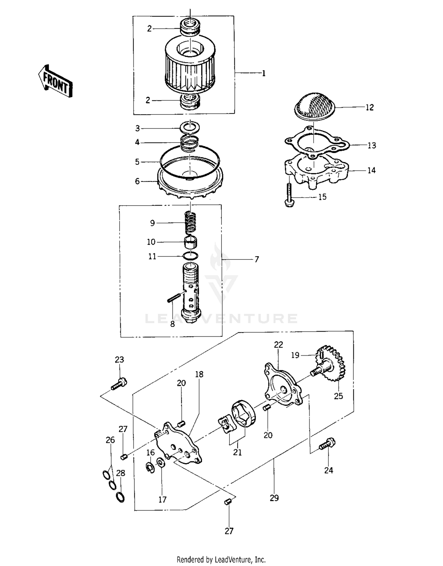 OIL PUMP/OIL FILTER