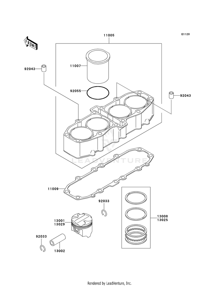 Cylinder/Piston(S) Schematic