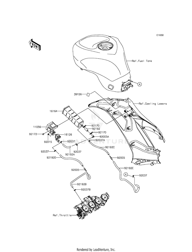 Fuel Evaporative System (Ca) Schematic