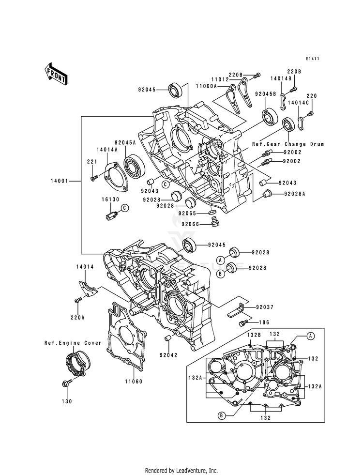 Crankcase Schematic