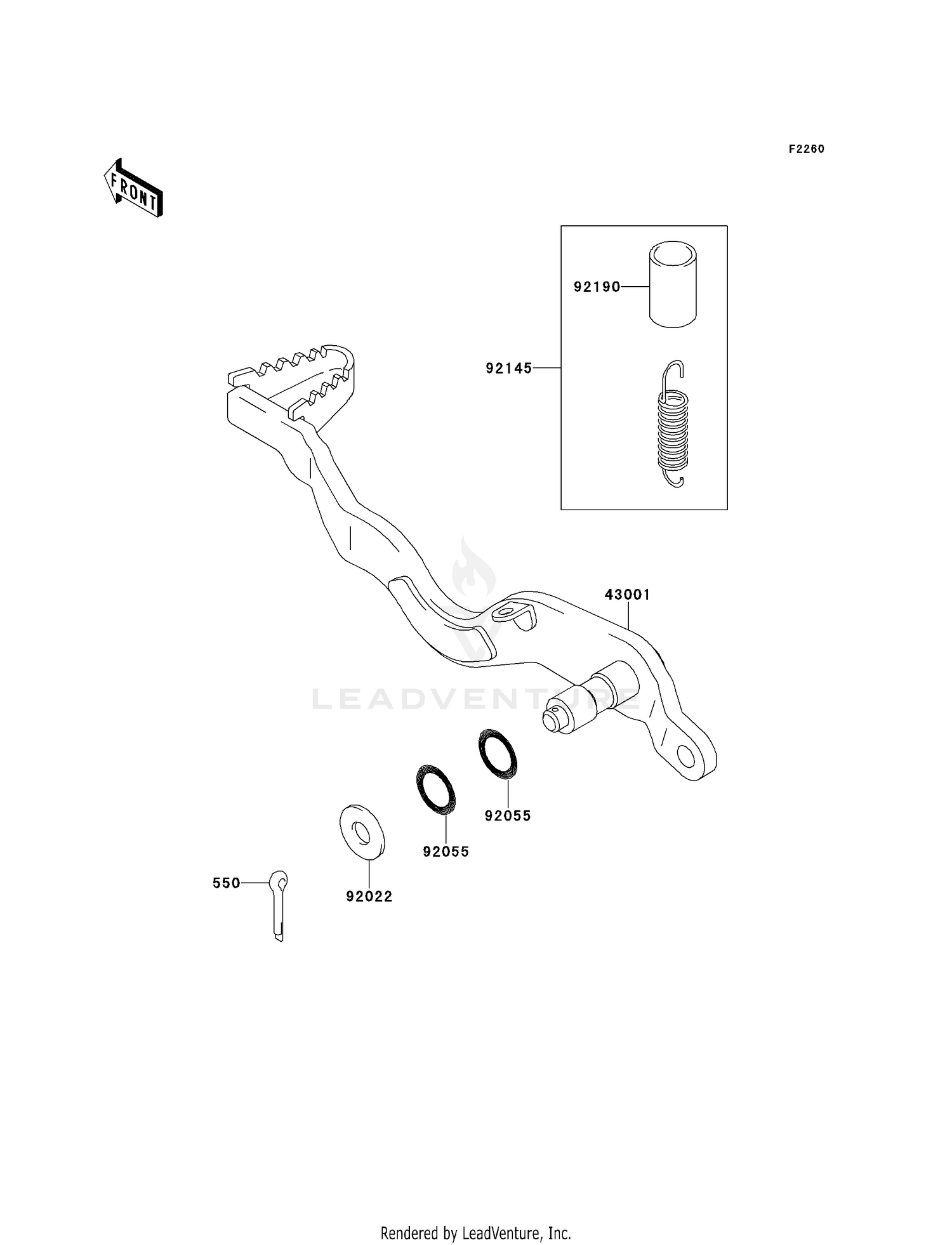BRAKE PEDAL