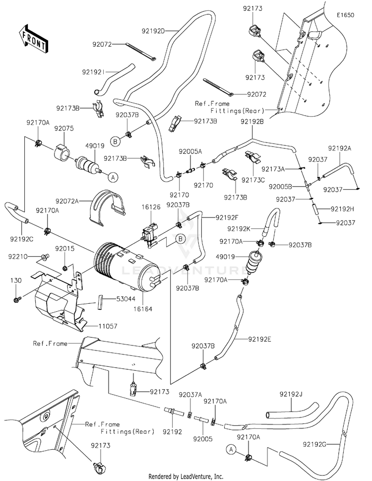 Fuel Evaporative System(Ca) Schematic