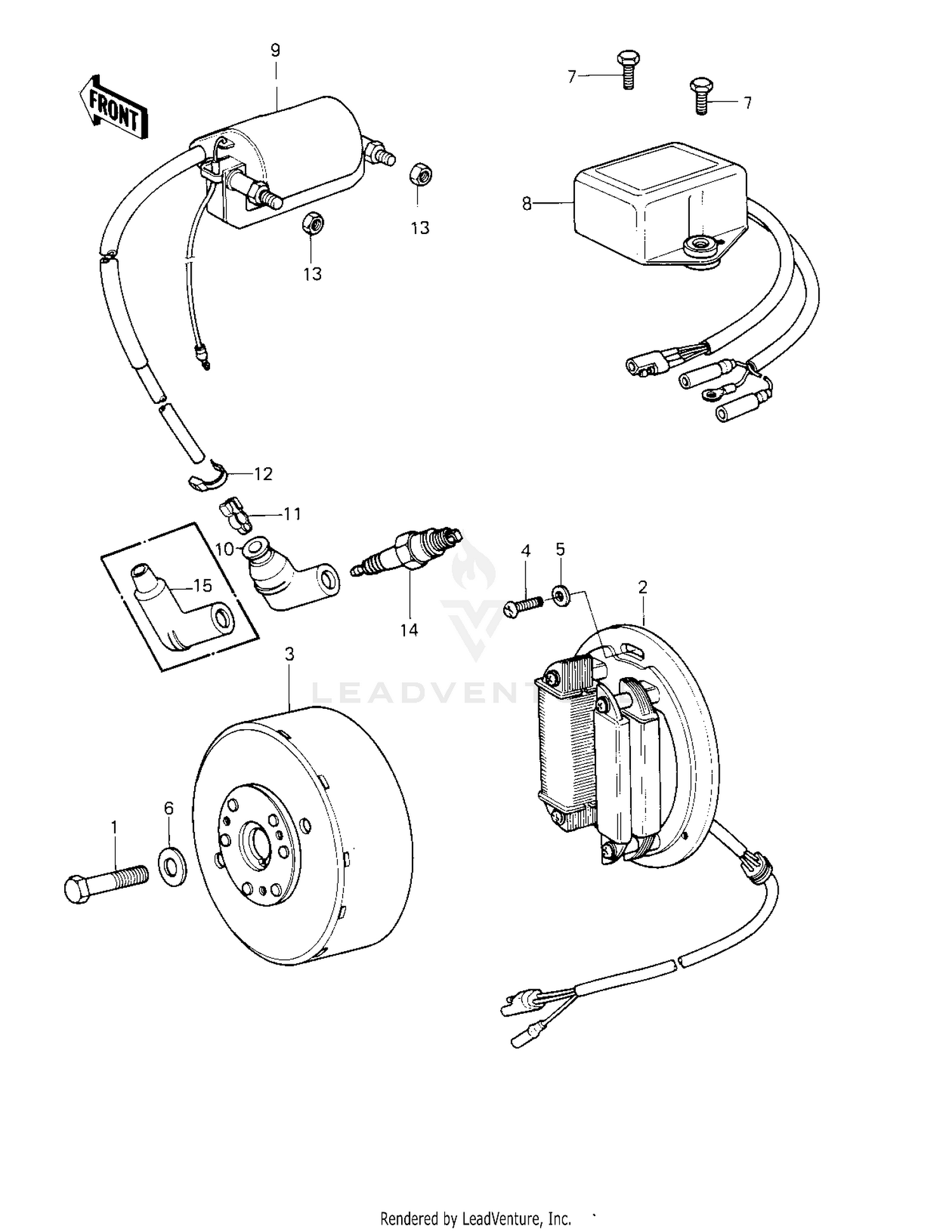 IGNITION/GENERATOR ('80 A1)