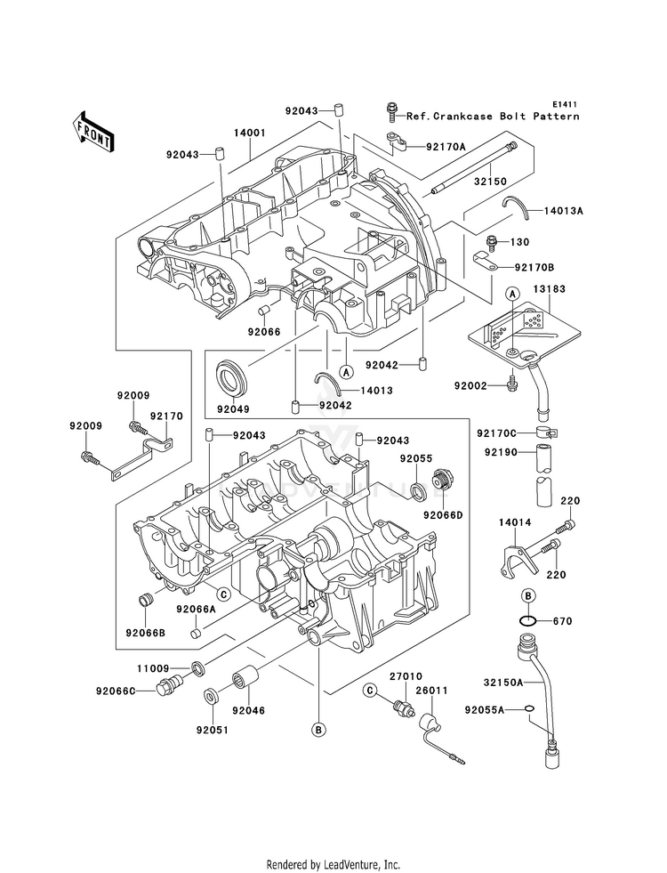 Crankcase Schematic