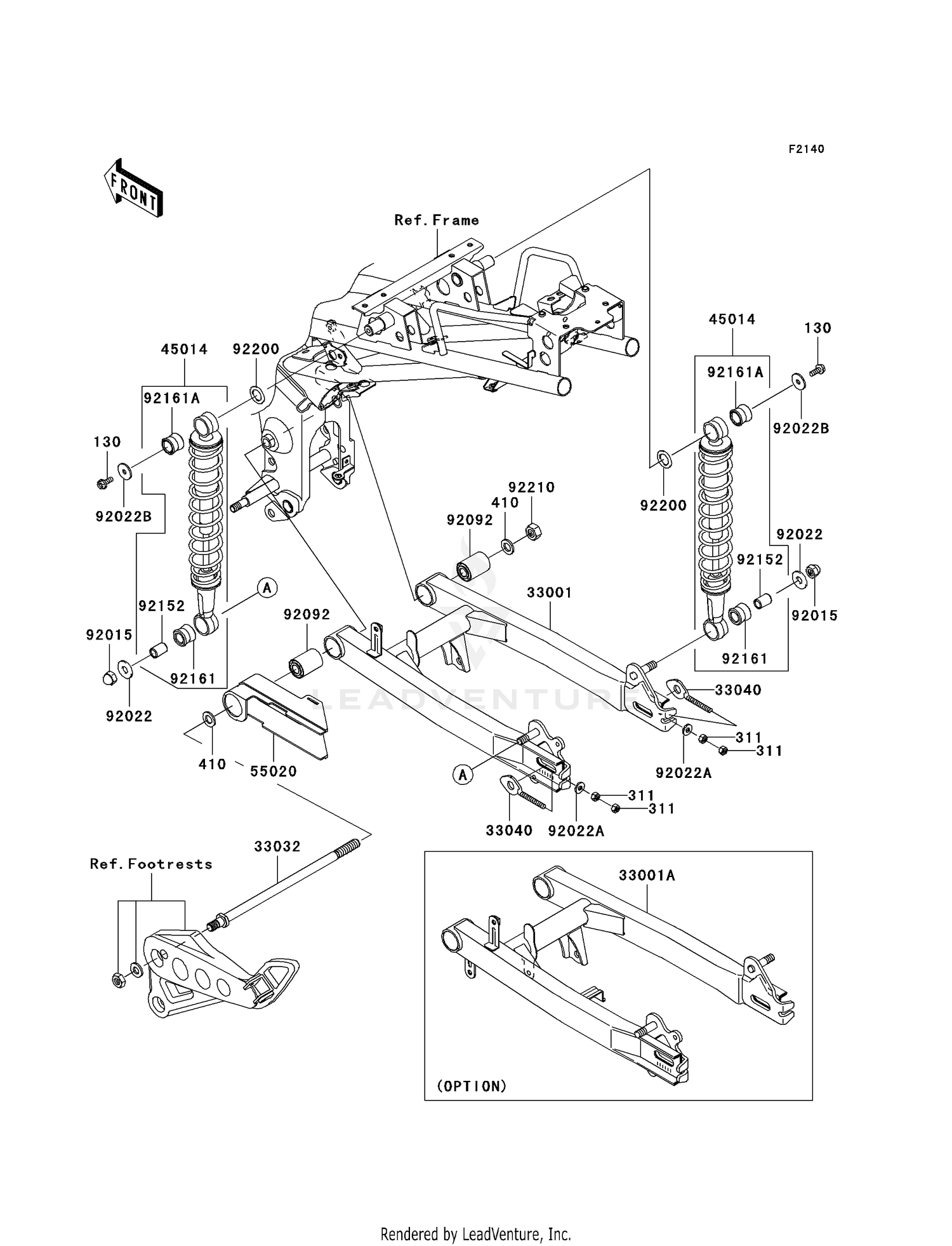 SWINGARM/SHOCK ABSORBER