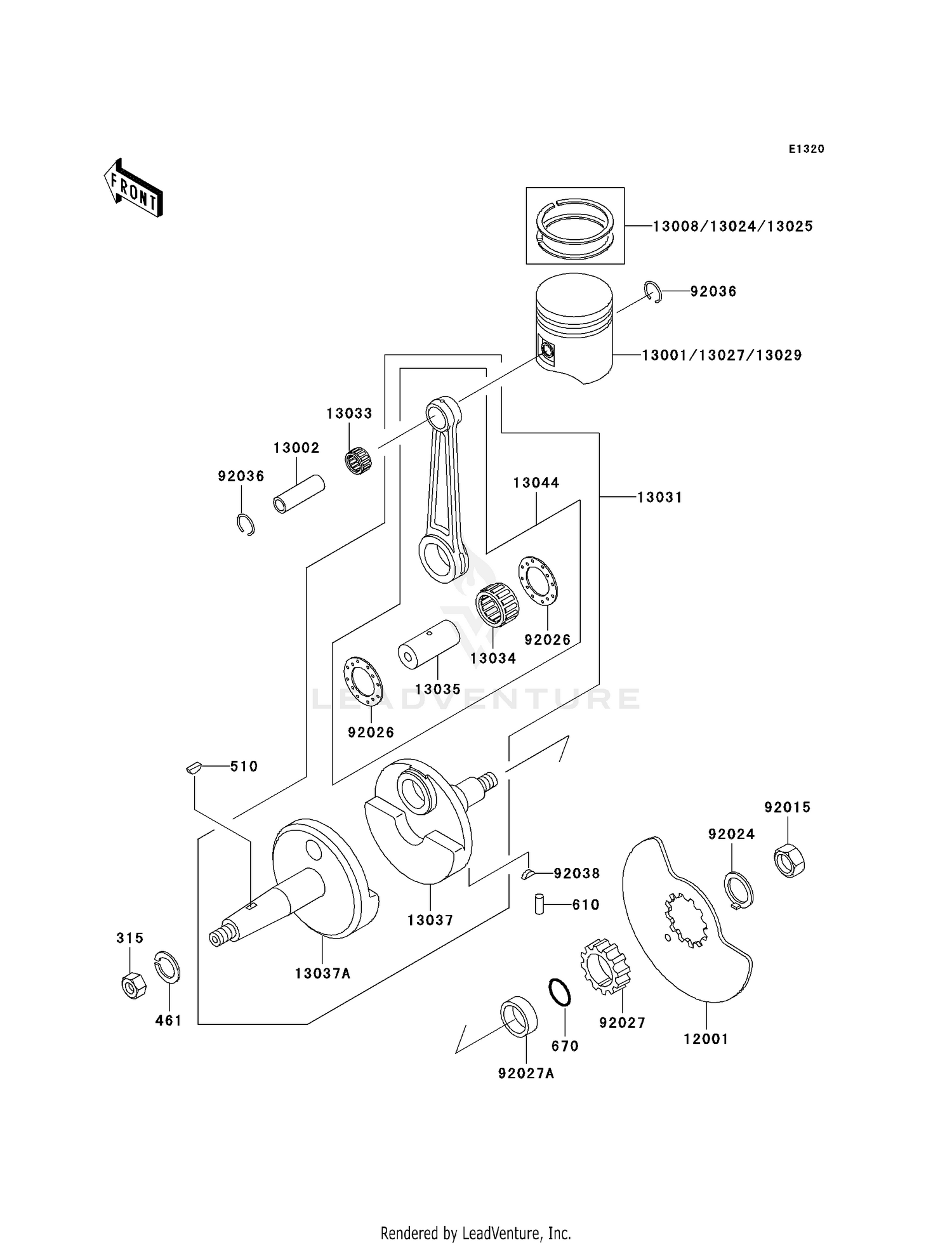 CRANKSHAFT/PISTON(S)