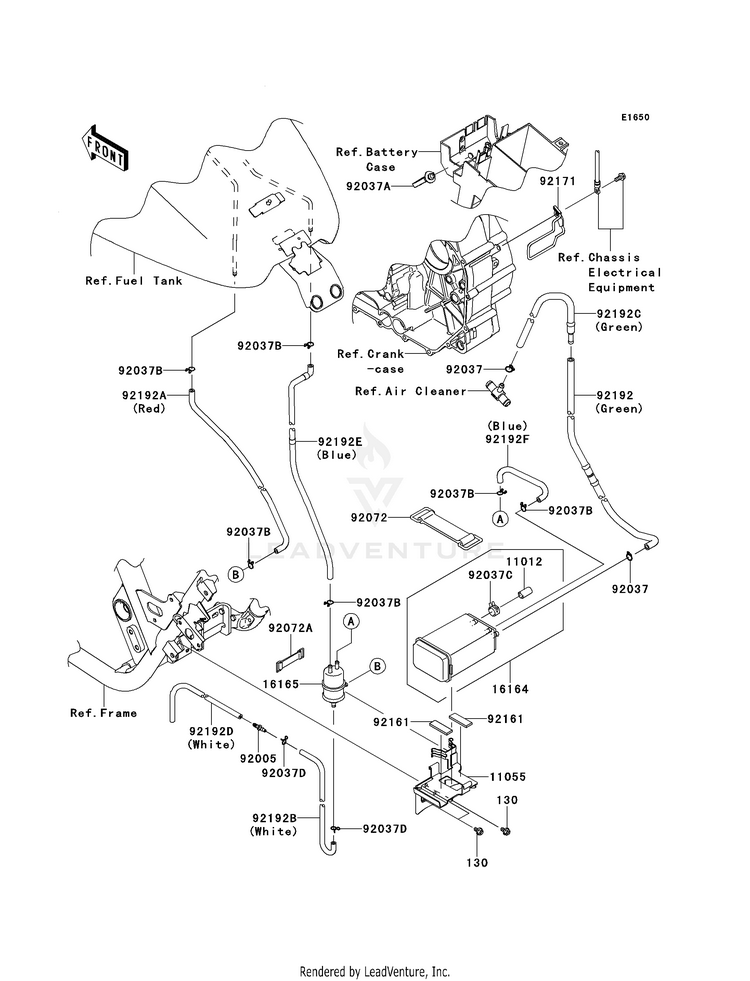 Fuel Evaporative System (Ca) Schematic