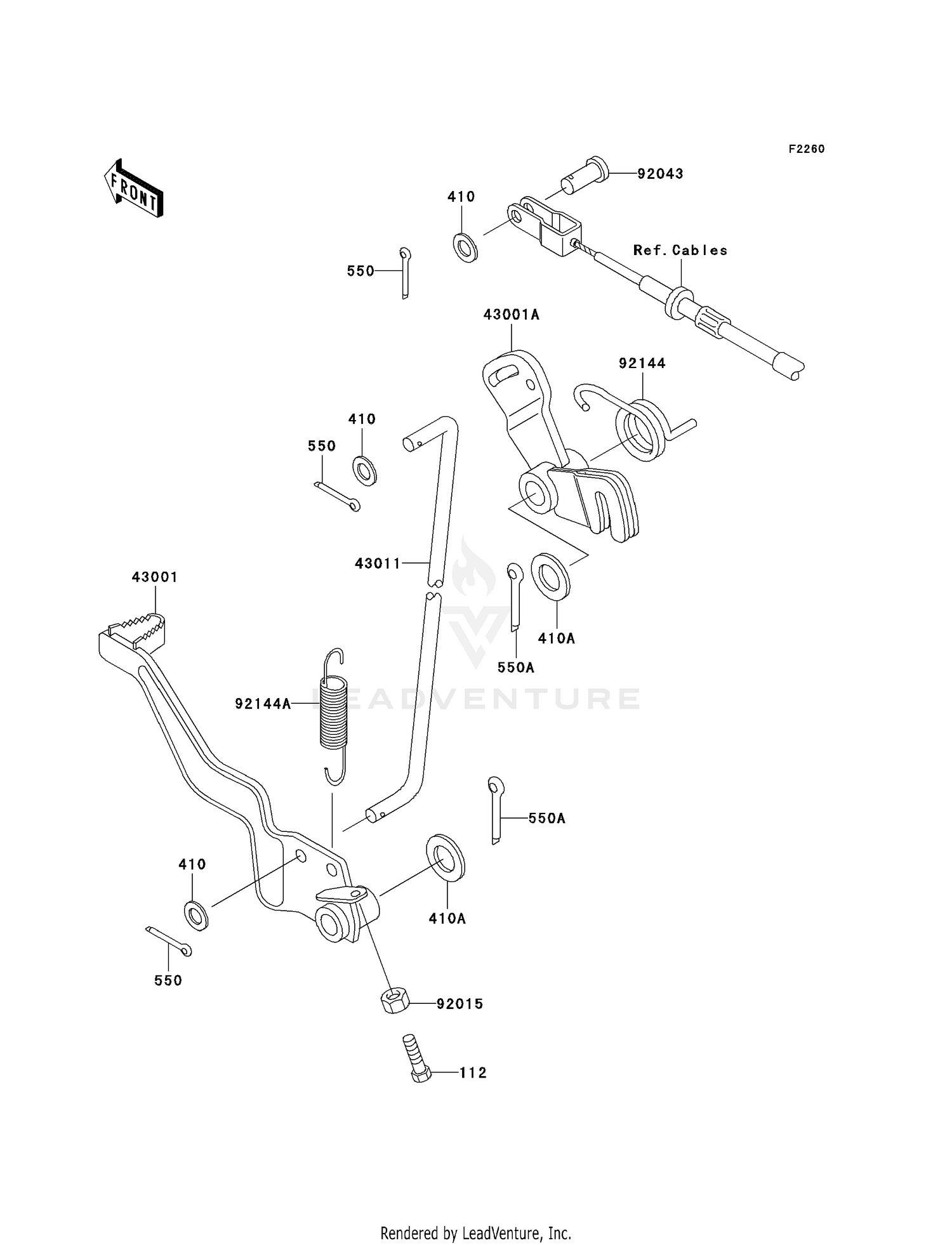 BRAKE PEDAL