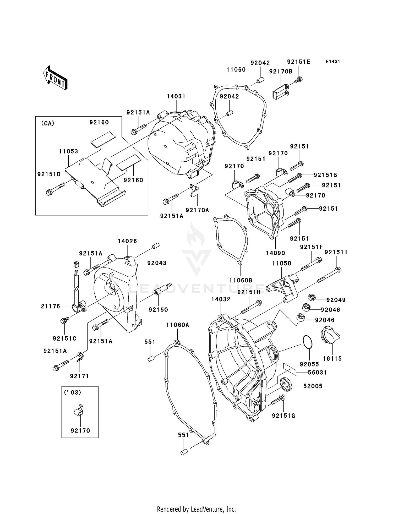 ENGINE COVER(S)
