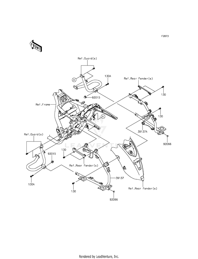 Saddlebags (Side Bag Bracket) Schematic
