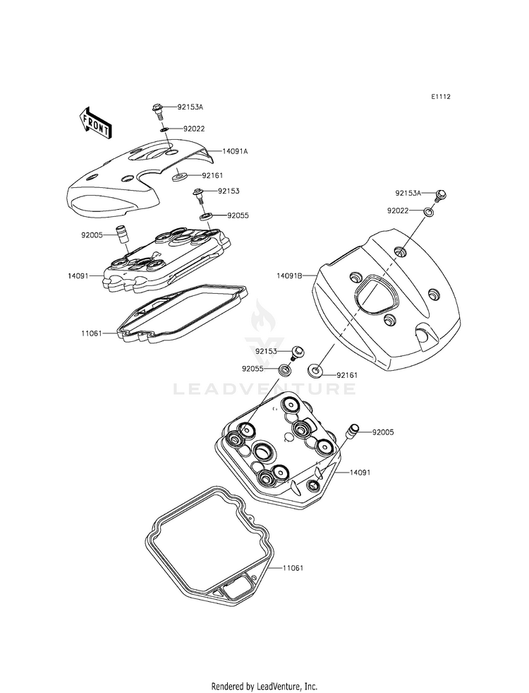 Cylinder Head Cover Schematic