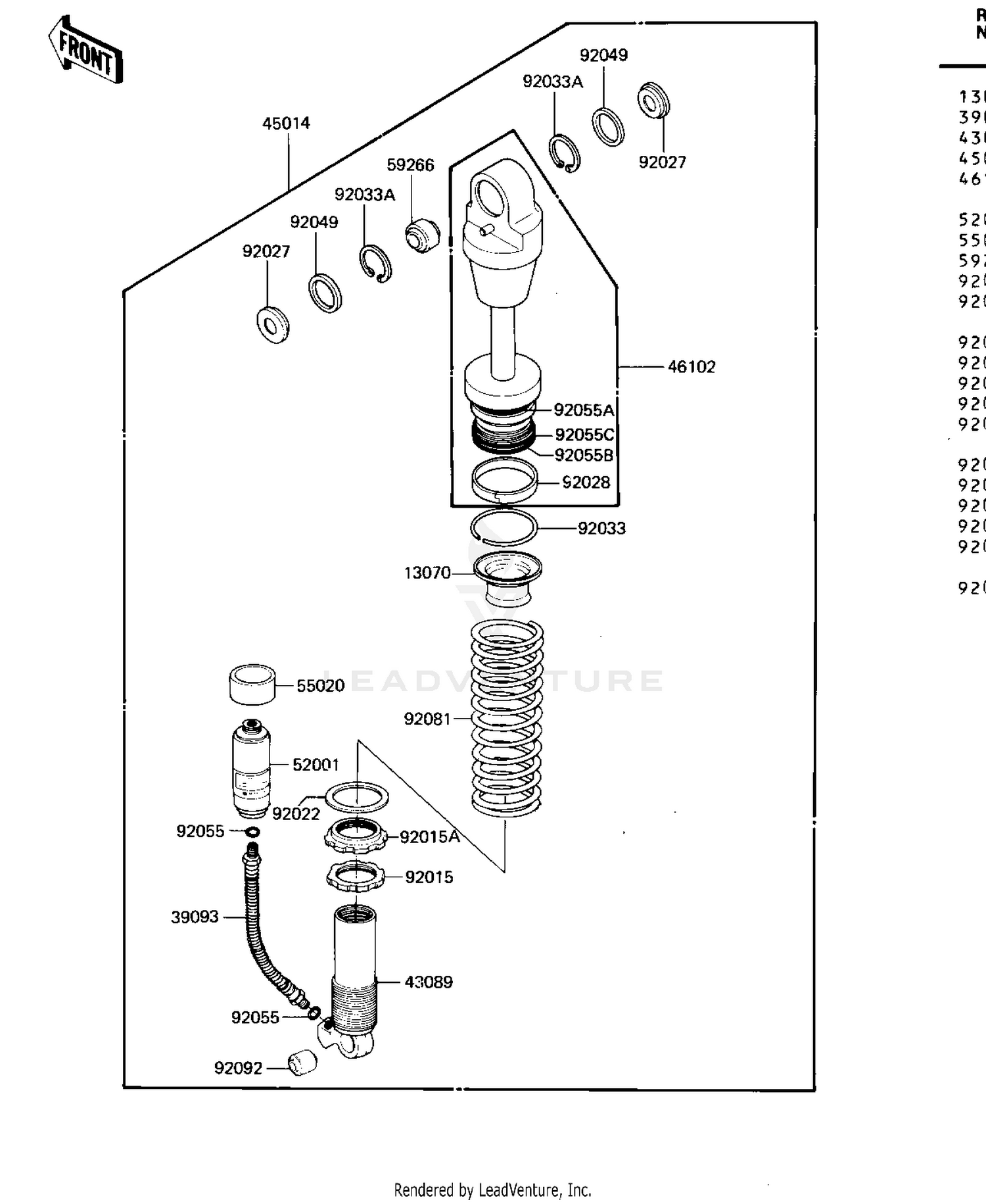 Assembly diagram