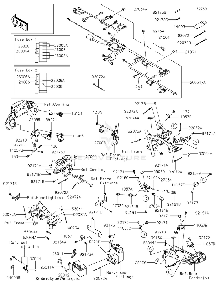 Chassis Electrical Equipment Schematic