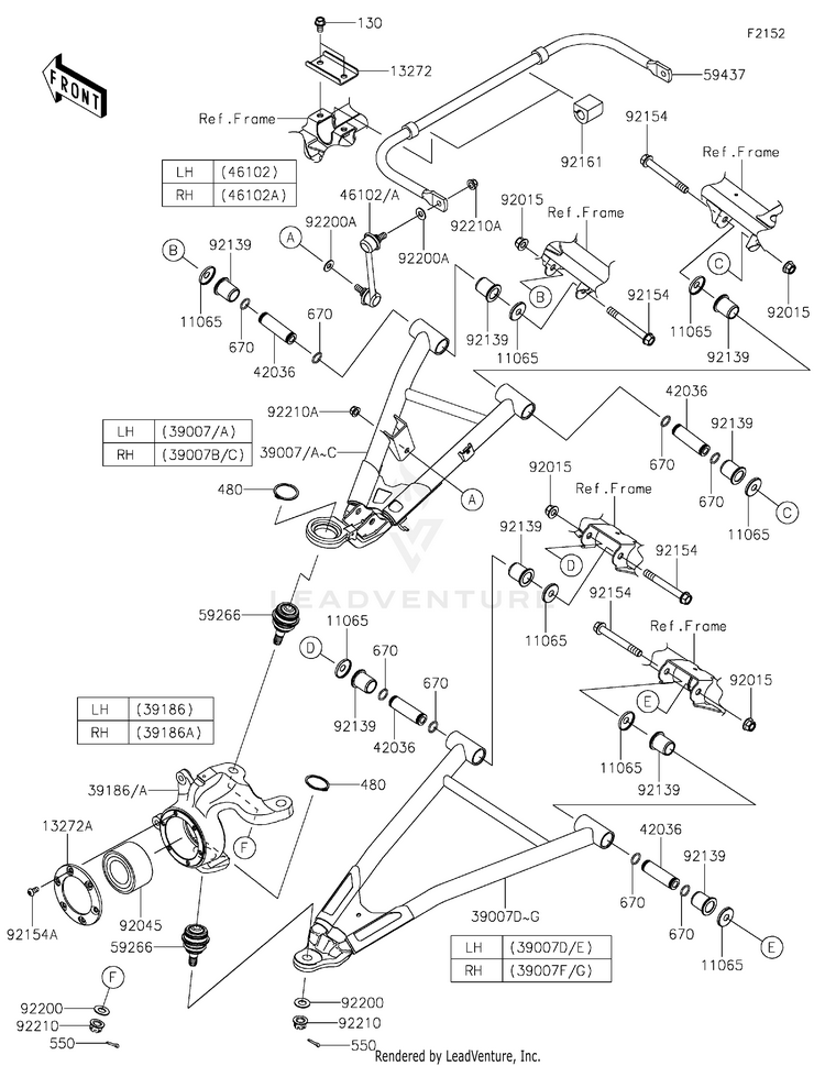 Front Suspension Schematic