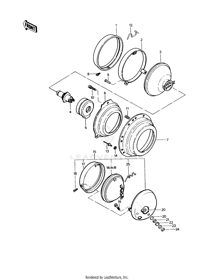 Head Lamp Schematic