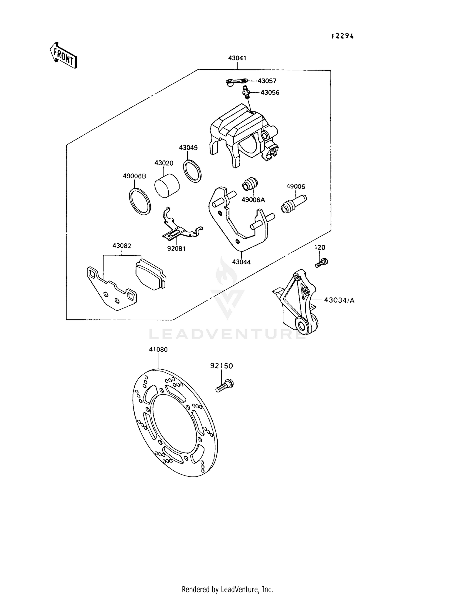 REAR BRAKE
