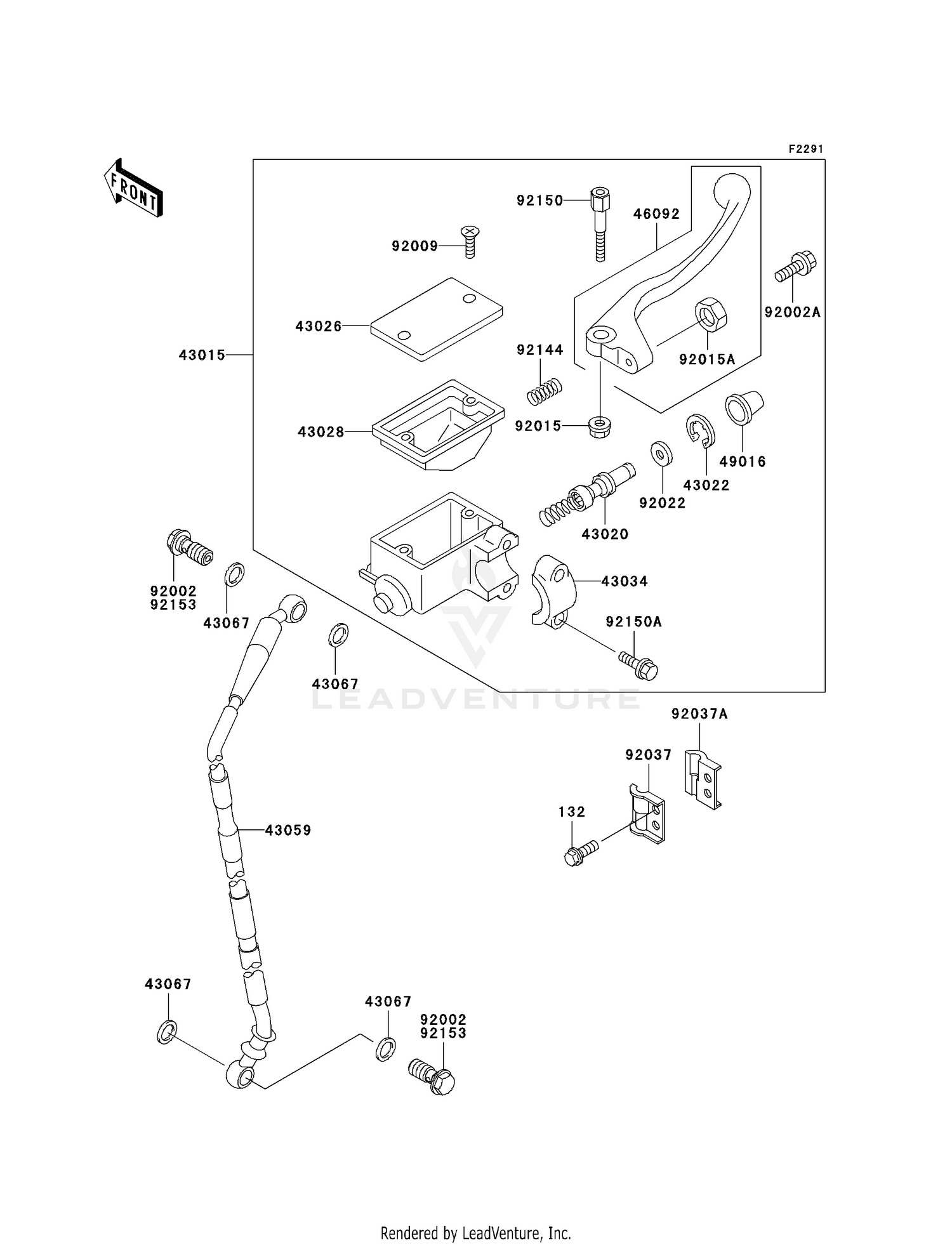FRONT MASTER CYLINDER