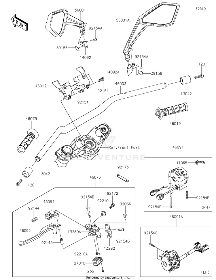 Handlebar Schematic