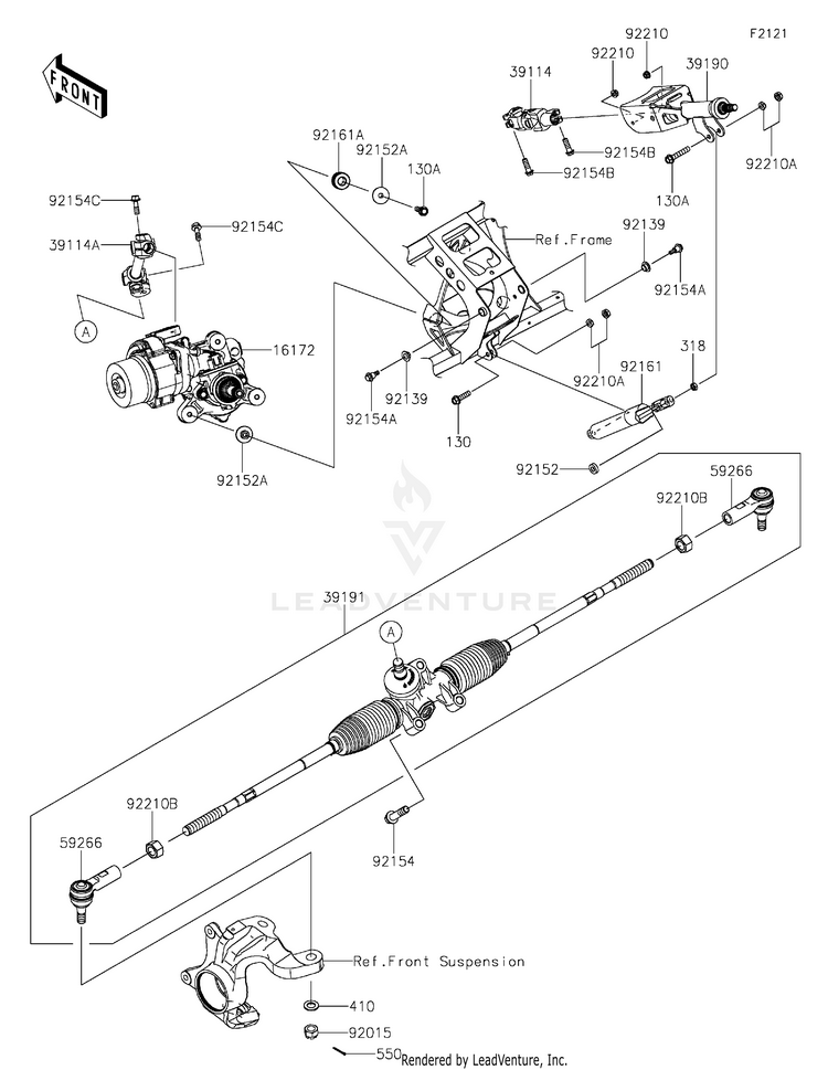 Steering Shaft Schematic