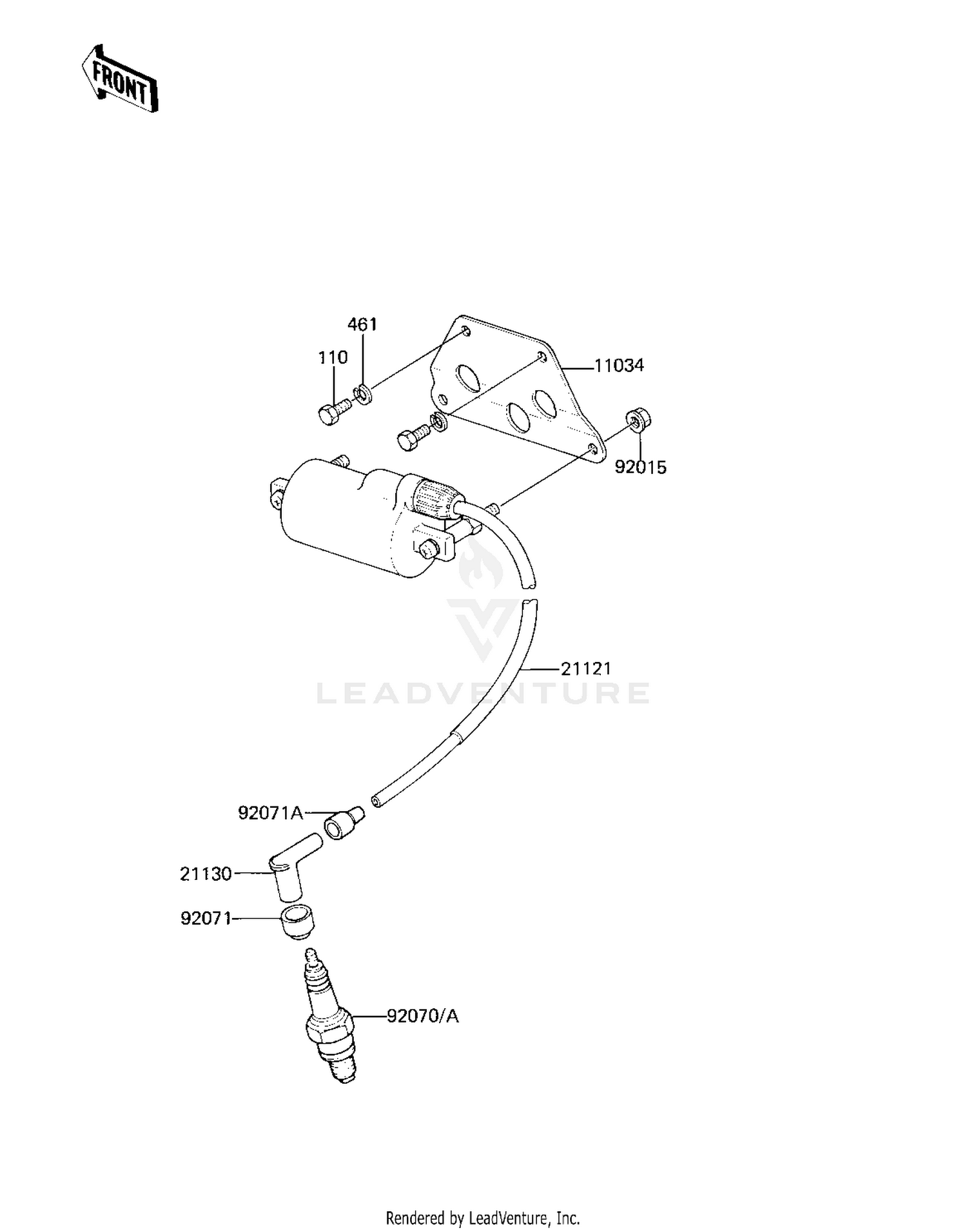 IGNITION COIL ('81 D2)