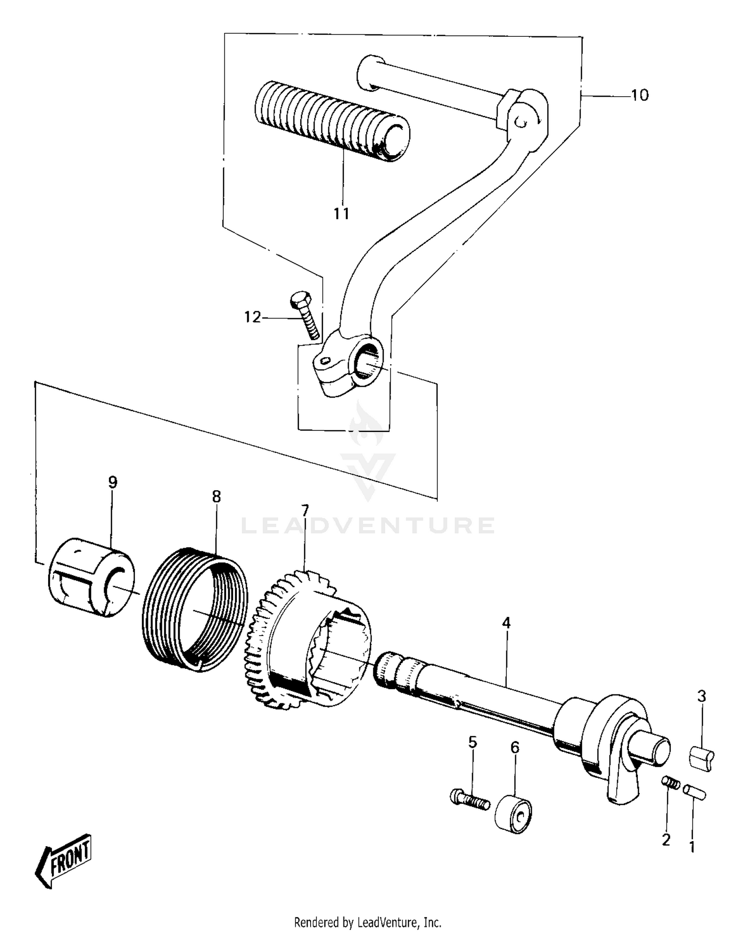 KICKSTARTER MECHANISM