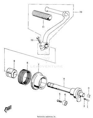 Kickstarter Mechanism Schematic
