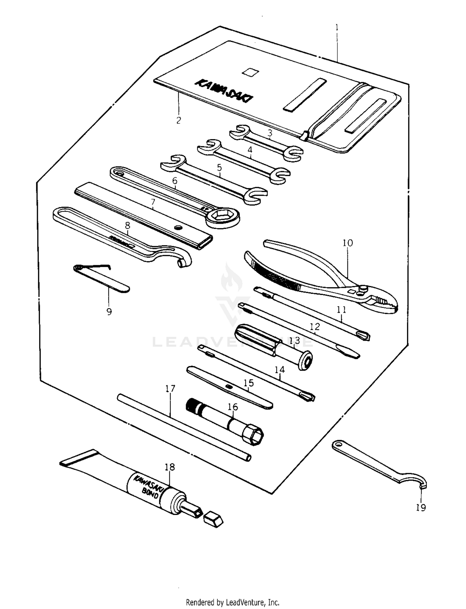 OWNER TOOLS (KZ1000-B3)