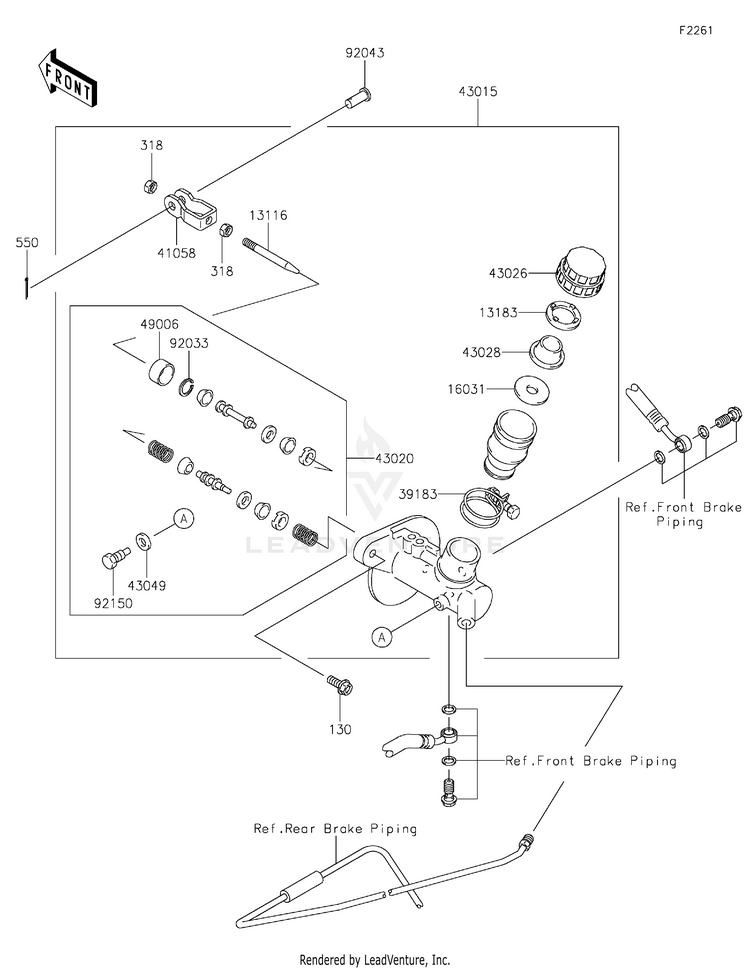 Master Cylinder Schematic