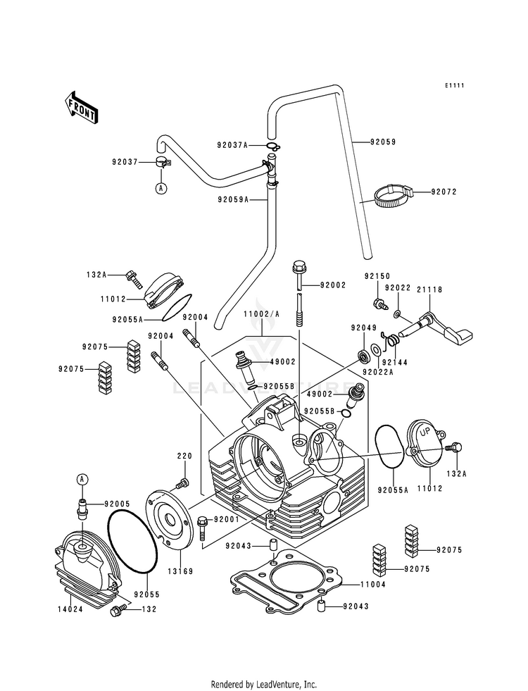 Cylinder Head Schematic