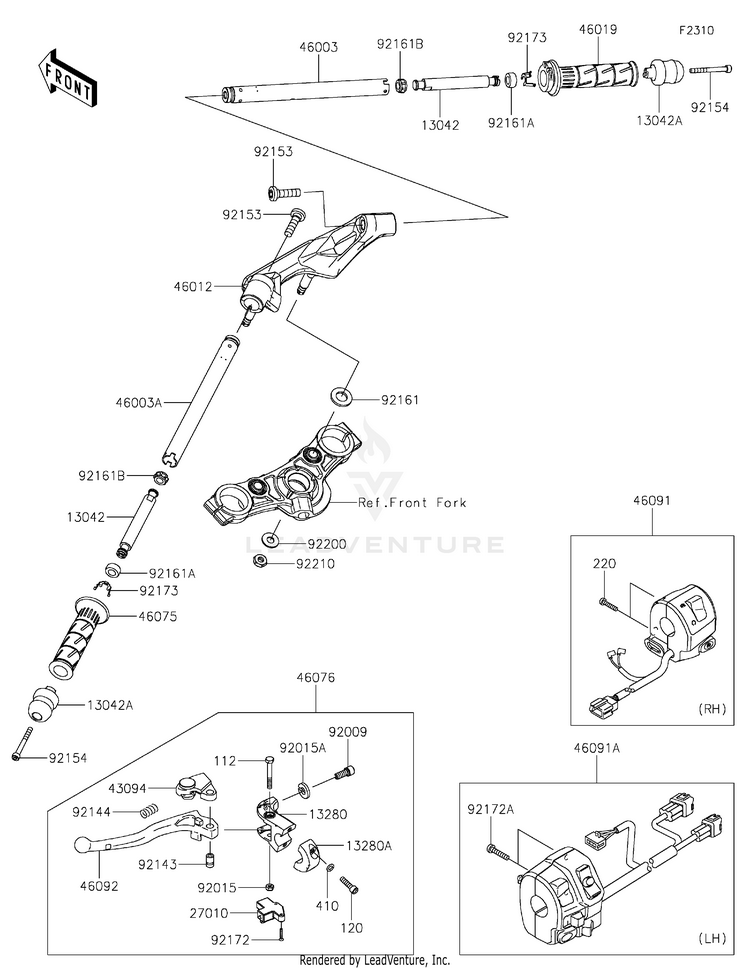 Handlebar Schematic
