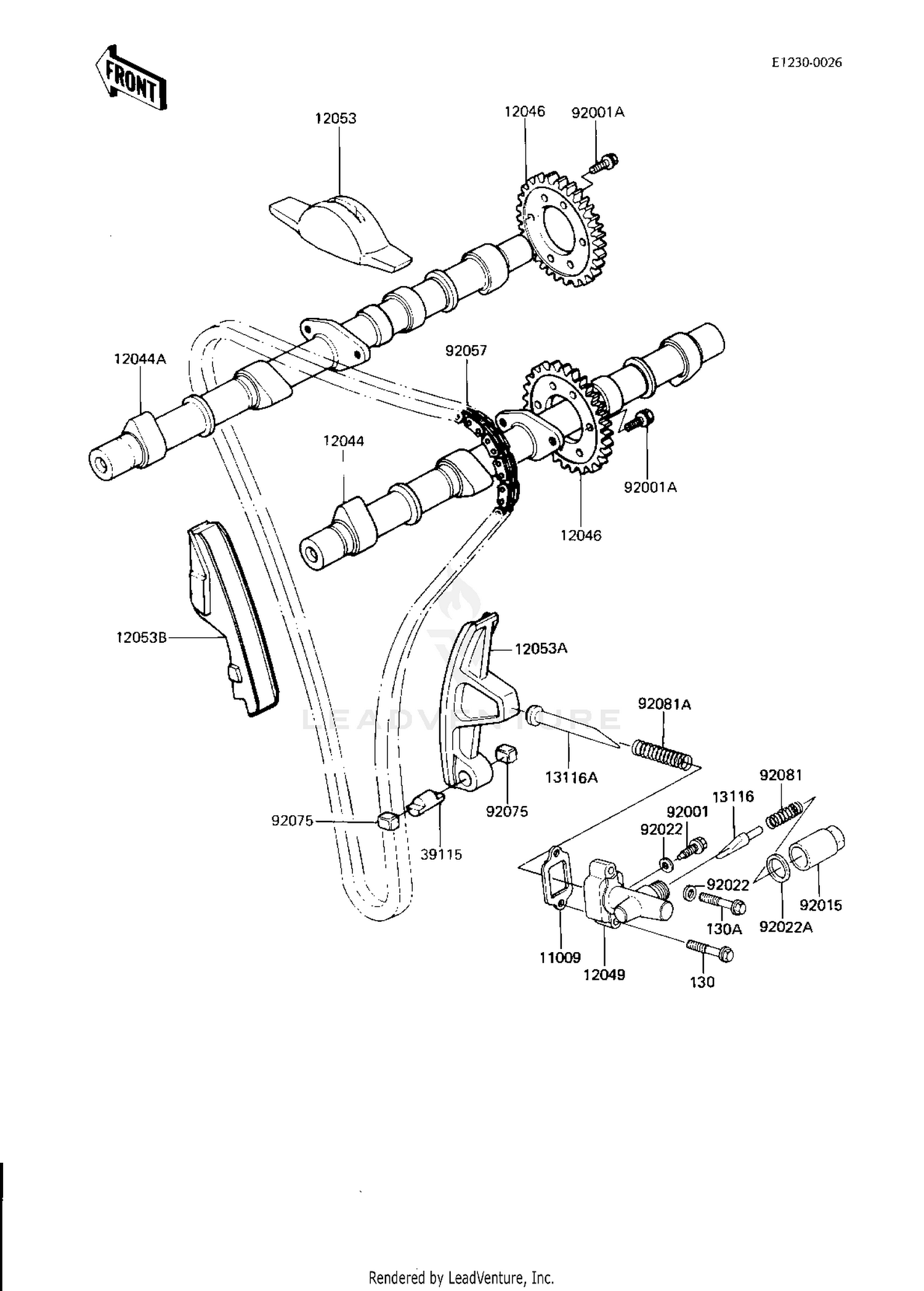 CAMSHAFTS/CHAIN/TENSIONER