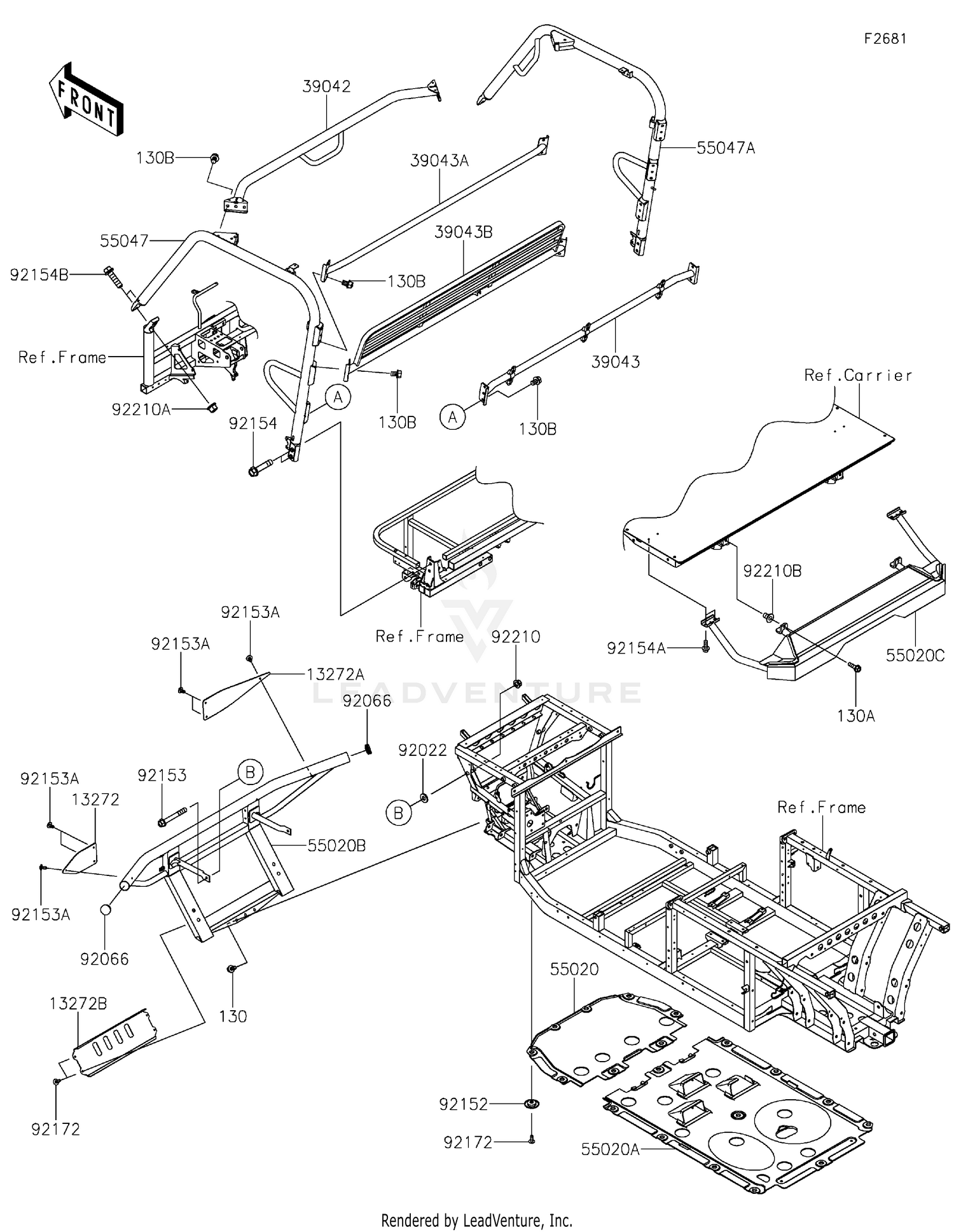 Guards/Cab Frame