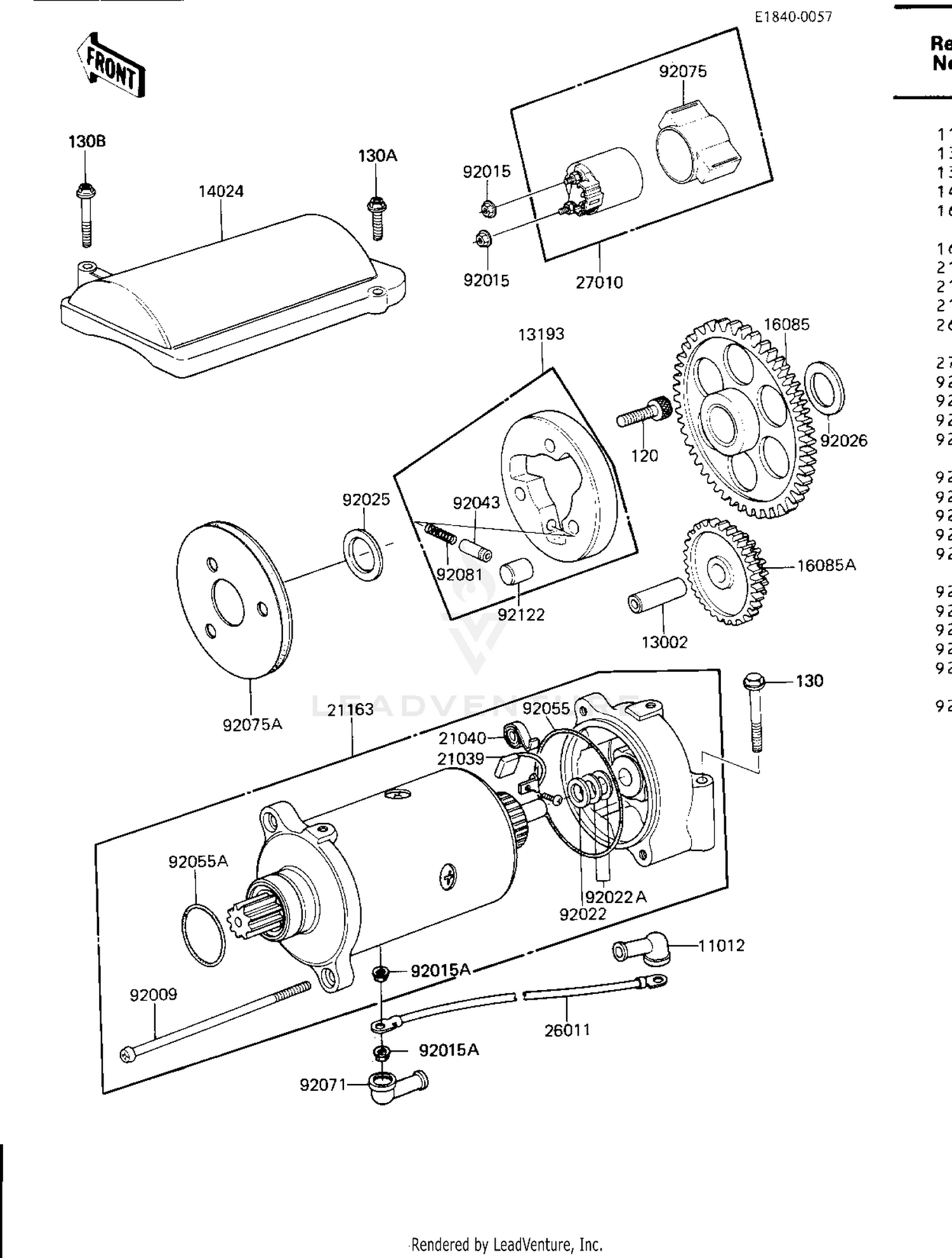Assembly diagram