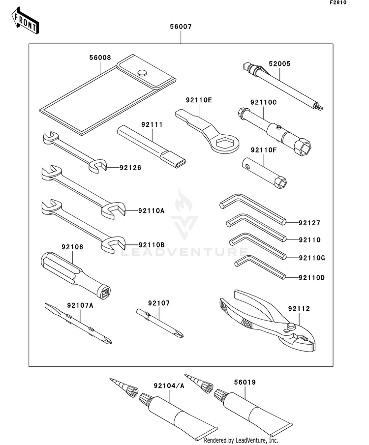 Owner's Tools Schematic