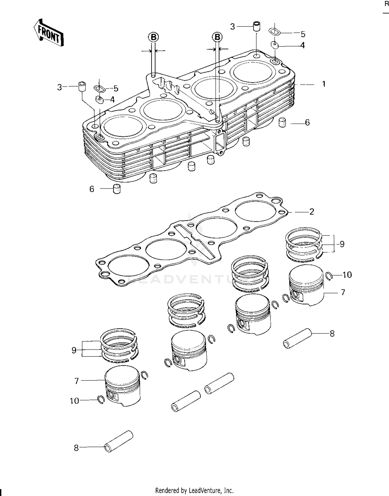 CYLINDER/PISTONS