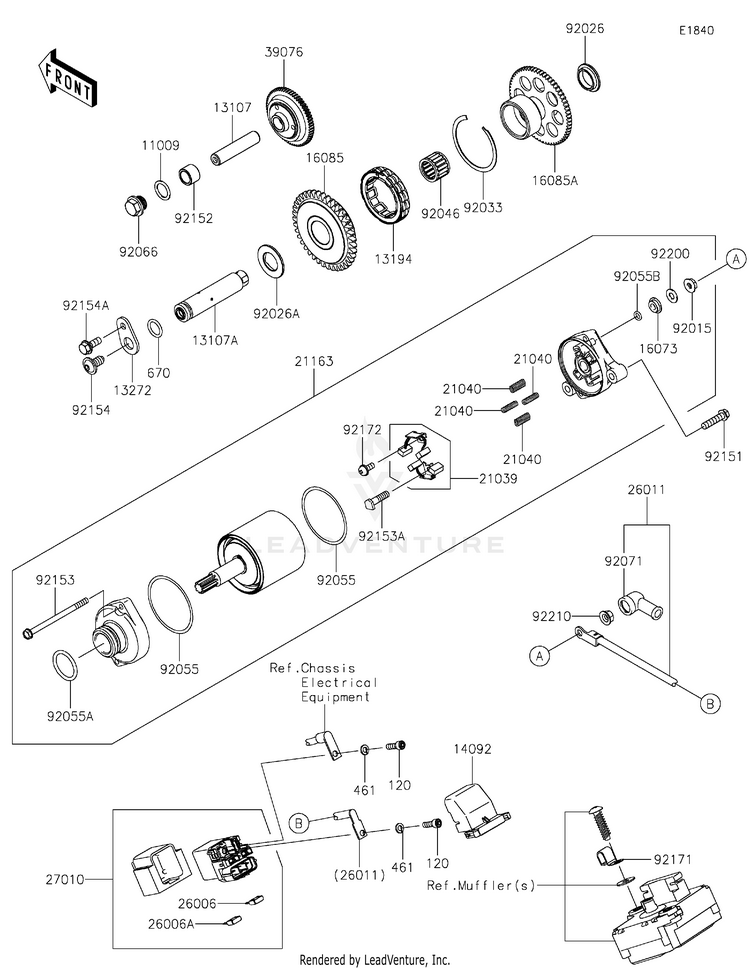 Starter Motor Schematic