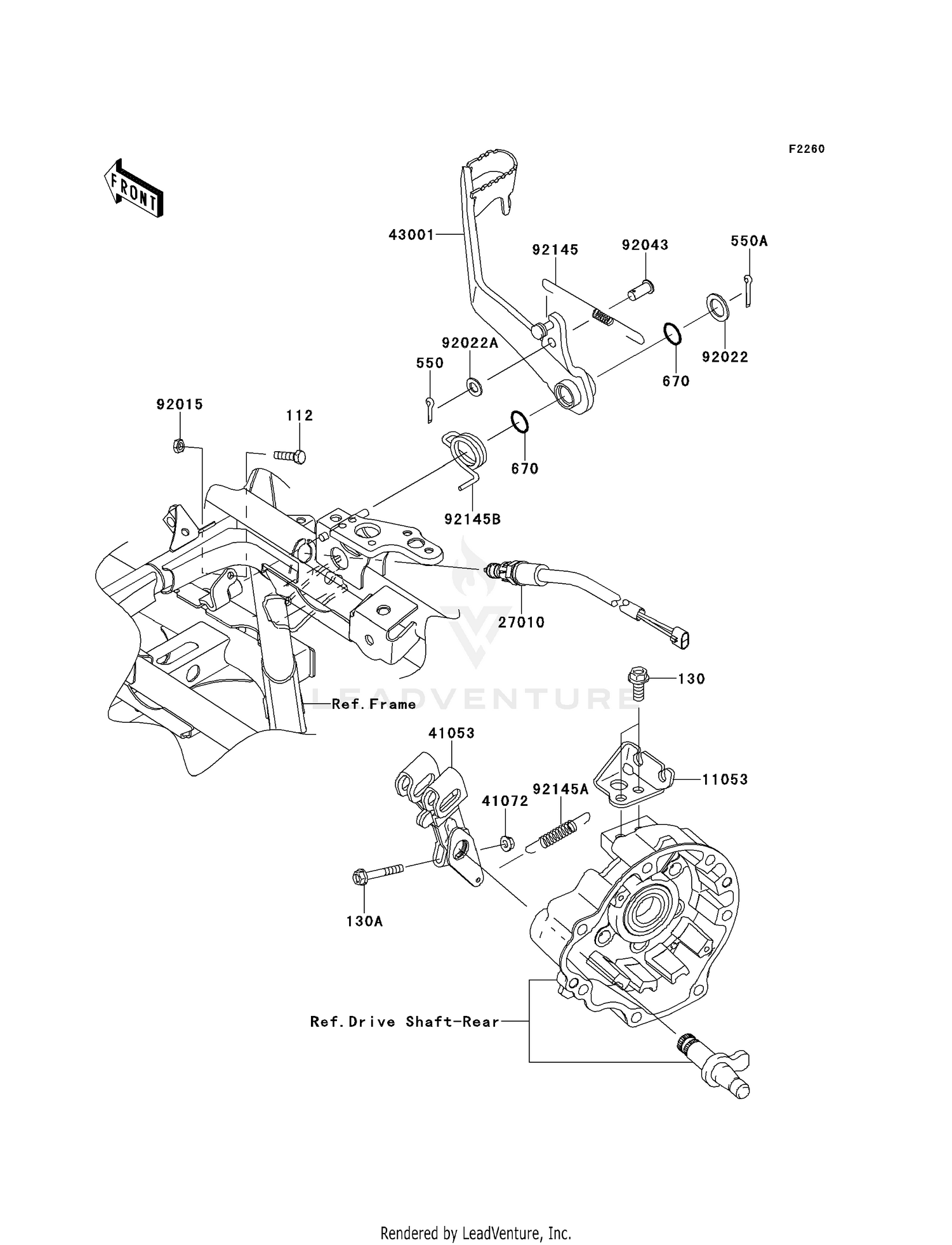 BRAKE PEDAL