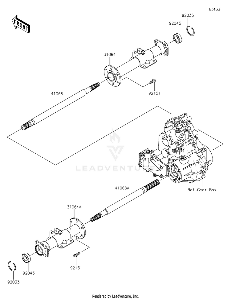Rear Axle Schematic
