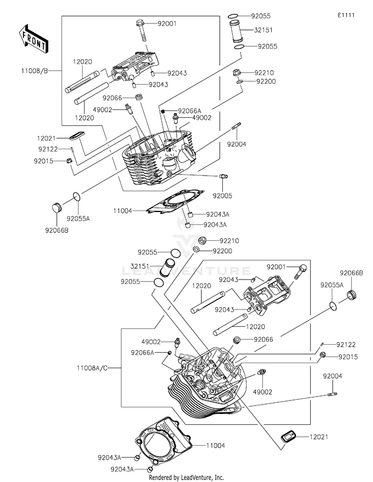 Cylinder Head Schematic