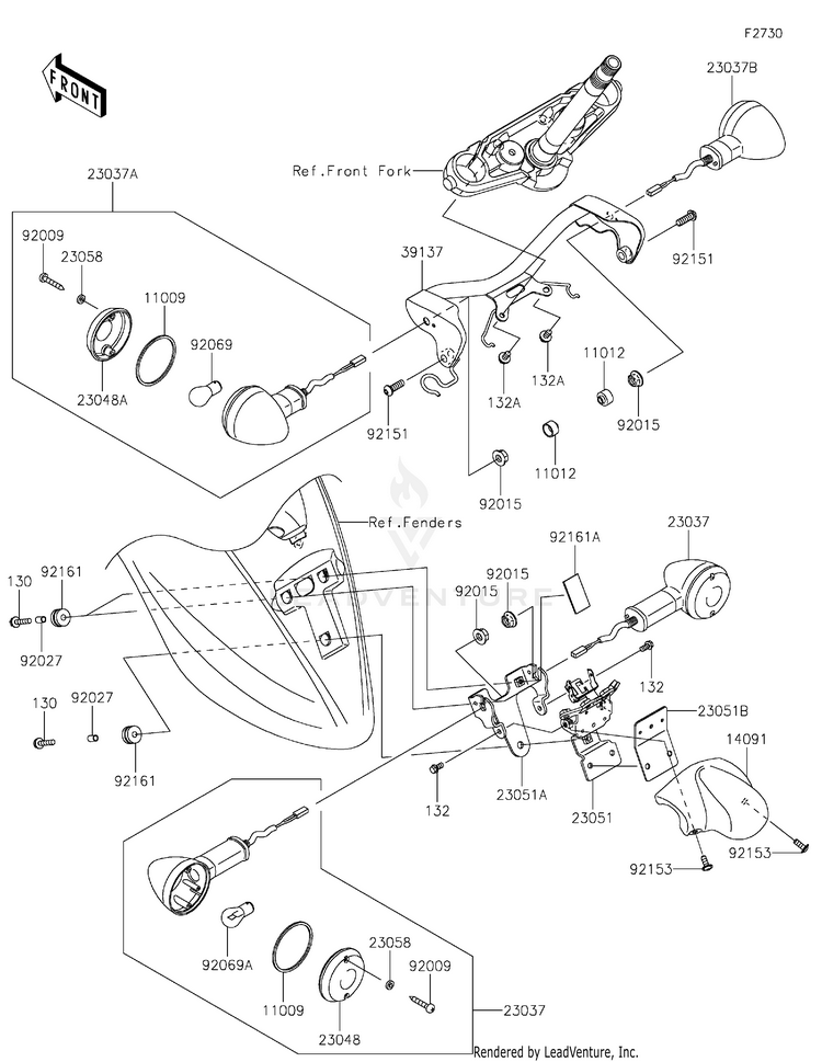 Turn Signals Schematic