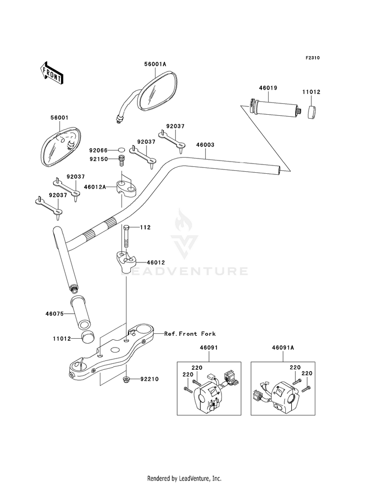 Handlebar Schematic