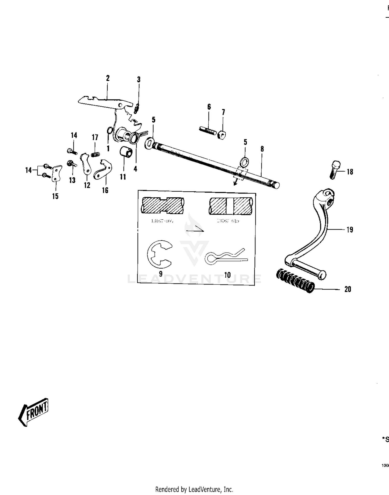 GEAR CHANGE MECHANISM