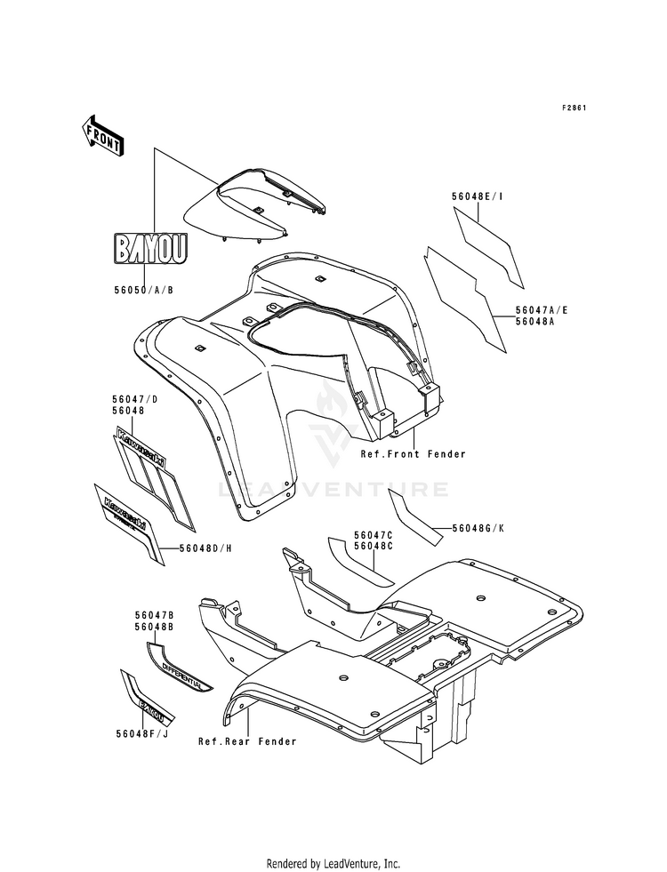 Decal (Klf300-B1/B2) Schematic