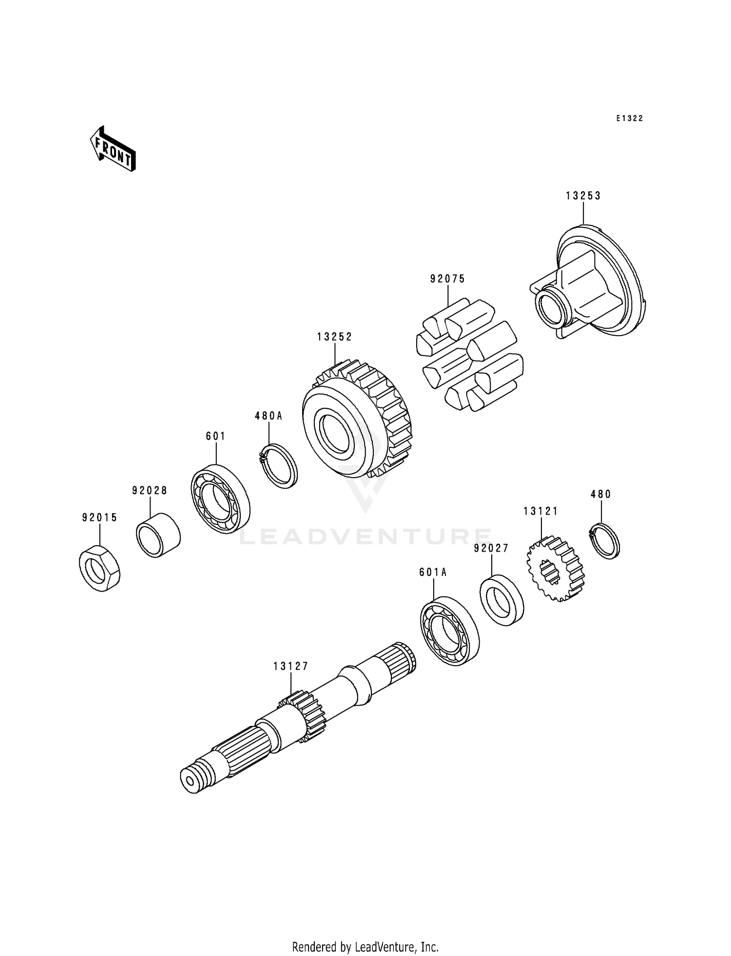 SECONDARY SHAFT
