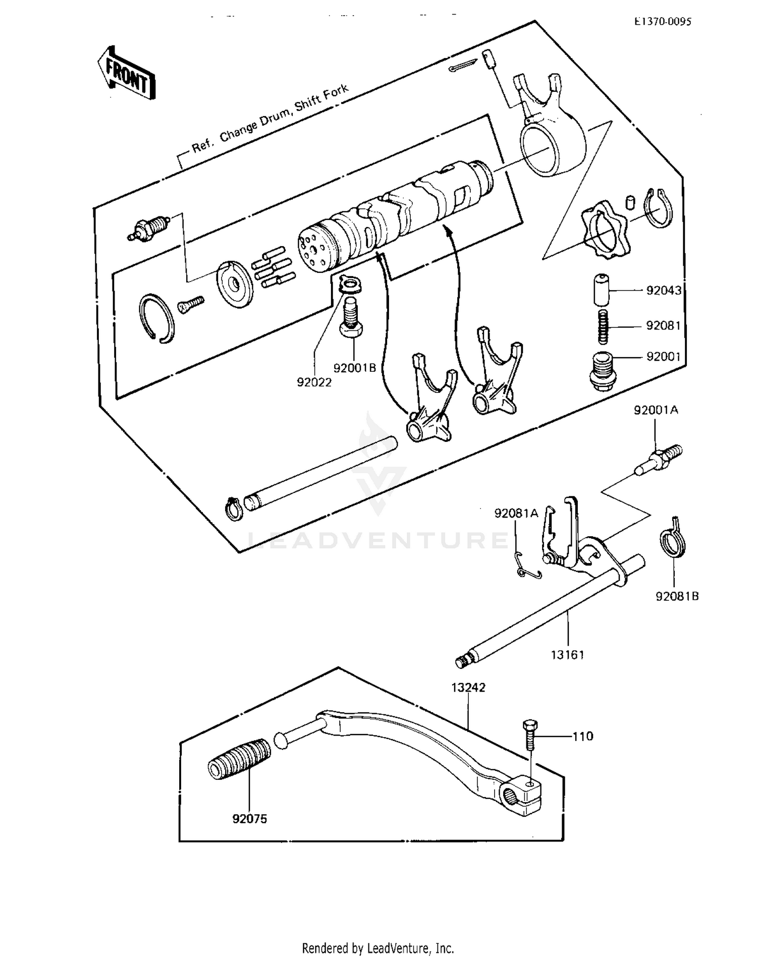GEAR CHANGE MECHANISM
