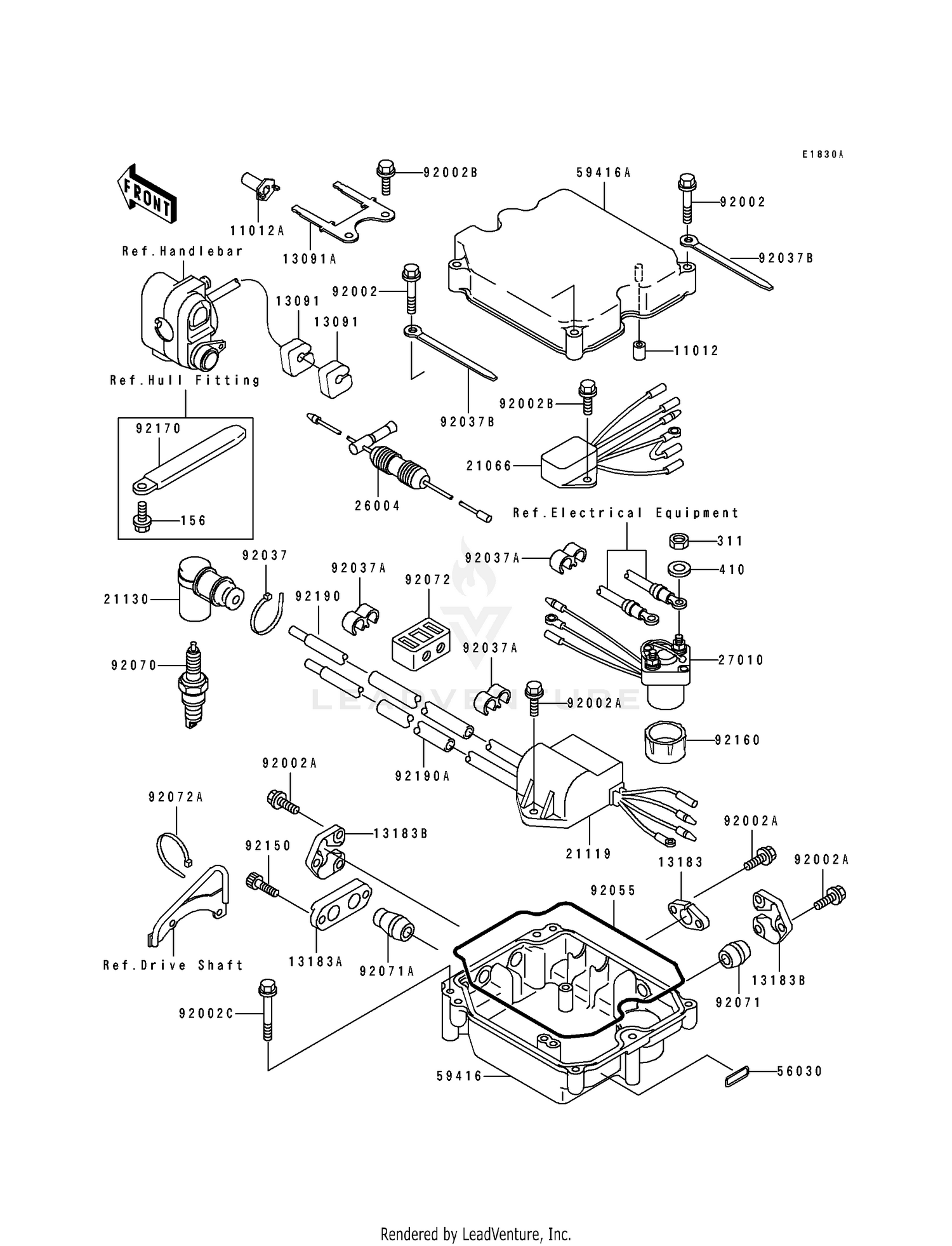 IGNITION SYSTEM (JF650-B7)