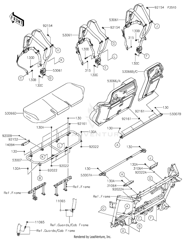 Seat(Rear) Schematic