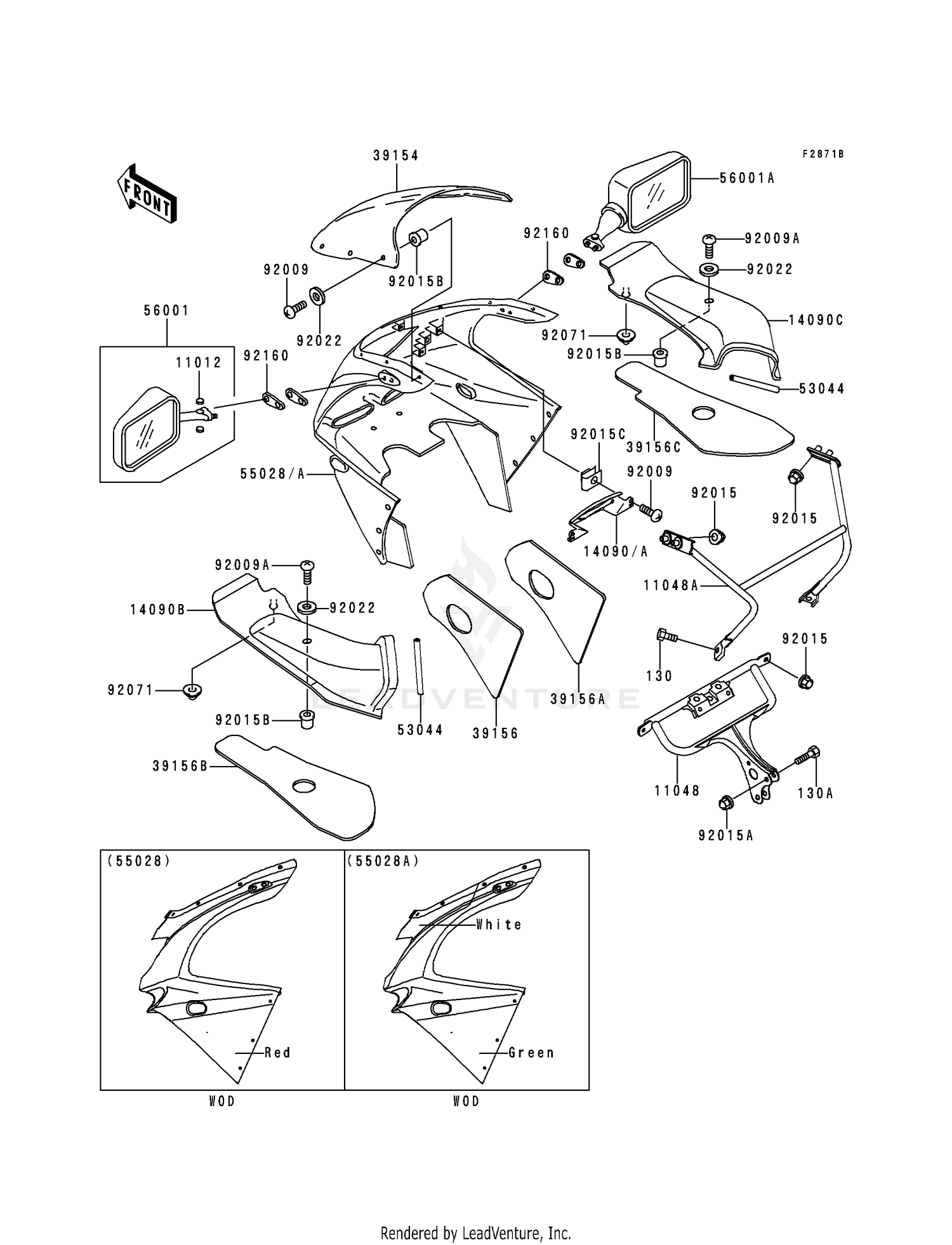 COWLING (ZX600-F3)