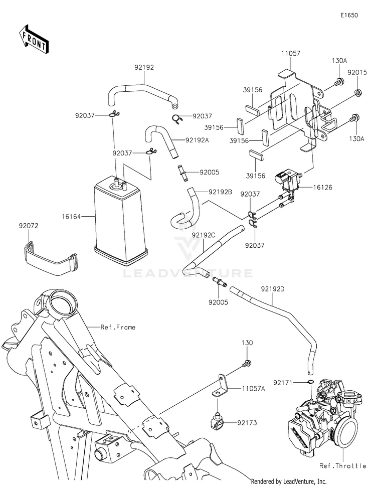 Fuel Evaporative System(Ca) Schematic