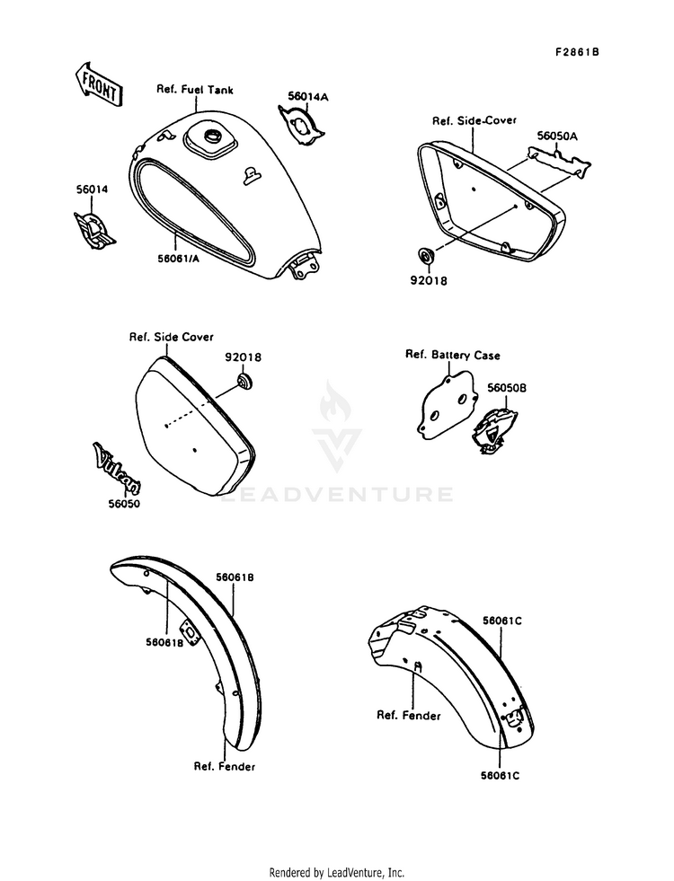 Decals (Ebony/Red)(Vn1500-A11) Schematic